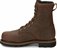Side view of Justin Original Work Boots Mens Pulley Waterproof Comp Toe